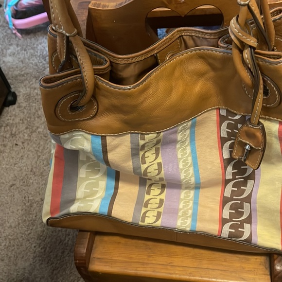 Fossil Key multicolor canvas bag - Picture 5 of 7